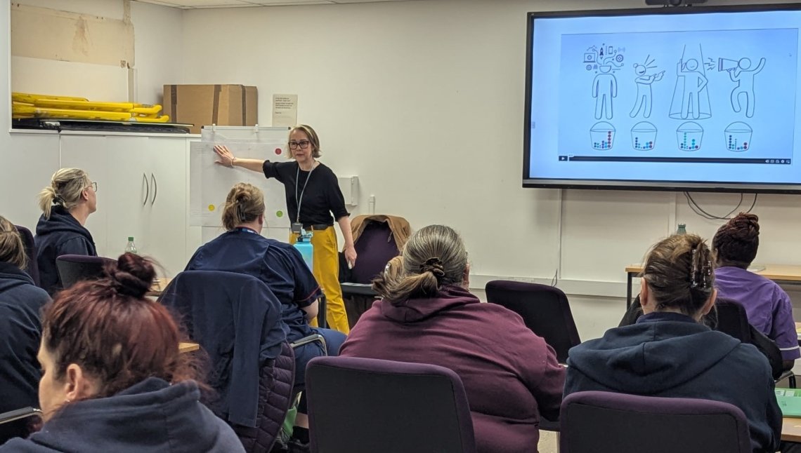 Kay Carter from The Dyslexia Association