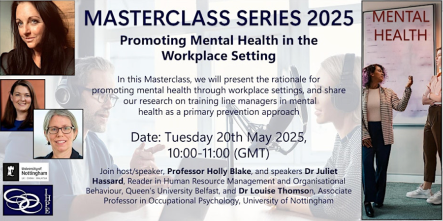 Promoting Mental Health in the Workplace Setting